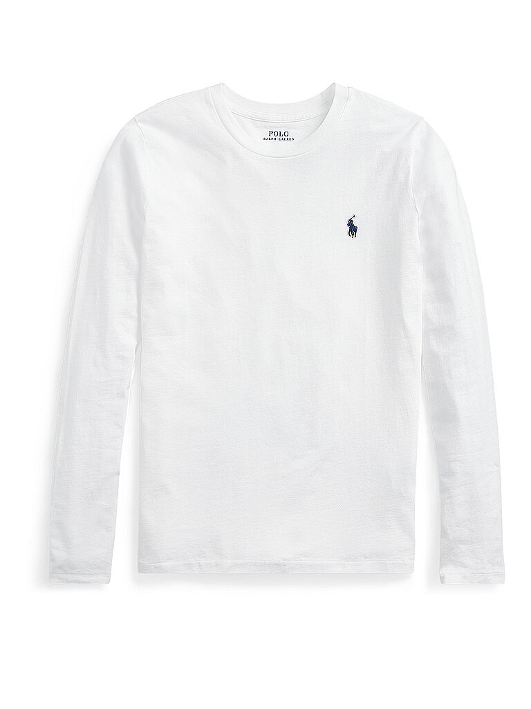 POLO RALPH LAUREN Langarmshirt weiß | M